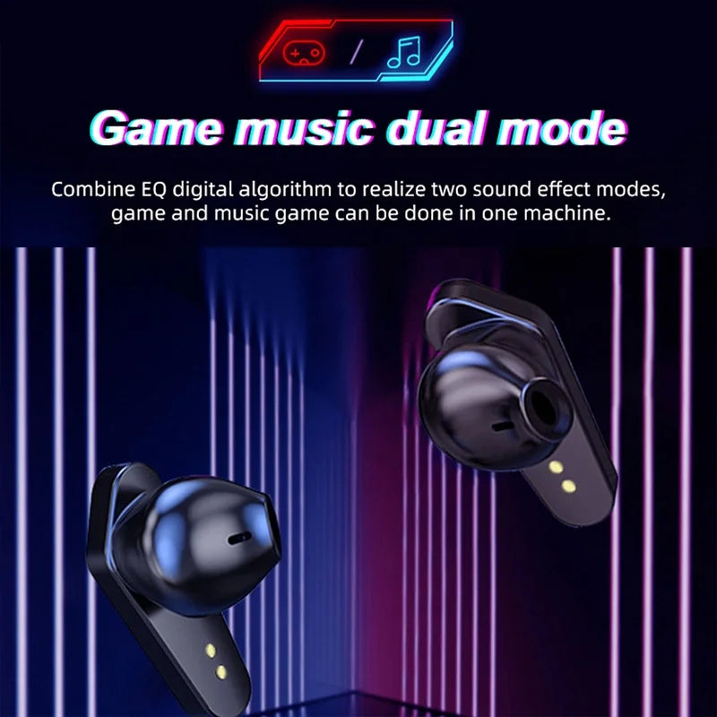 X15 TWS Fones De Ouvido Bluetooth 5.0 Sem Fio Estéreo Surround Atraso Para Jogos Ruído Cancelando Com Microfone