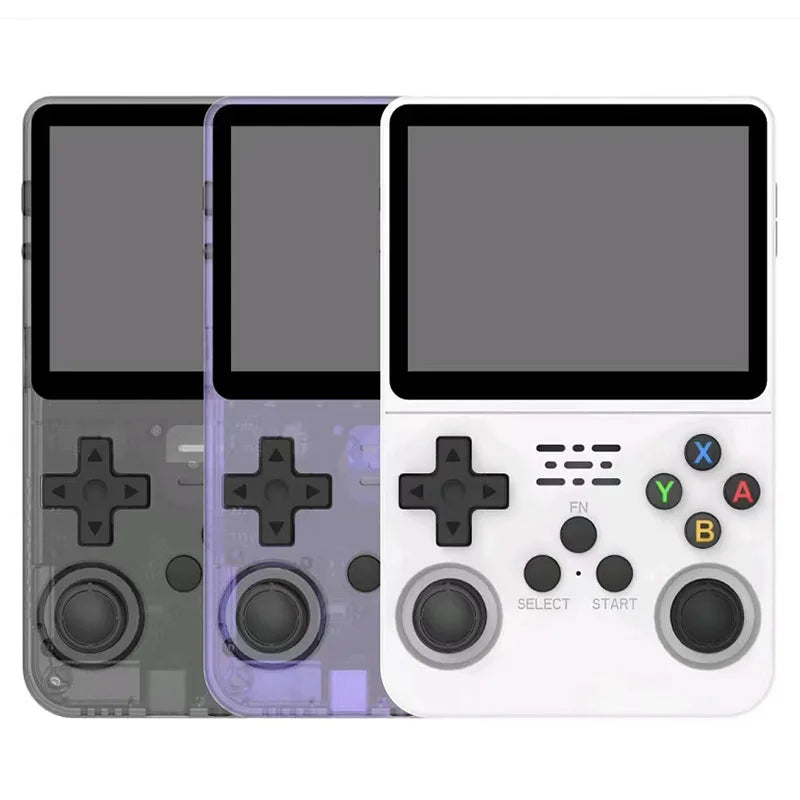 R36S Mini Game Console, Pocket Video Player Portátil, 64GB Jogos, Sistema Linux, 3.5 "Tela IPS